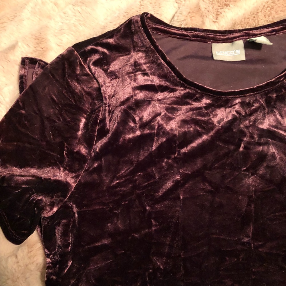 Velvet top
